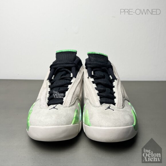 Women Size 9.5 Aleali May x Air Jordan 14 Retro Low SP Fortune DJ1034-200 Used - Picture 3 of 7